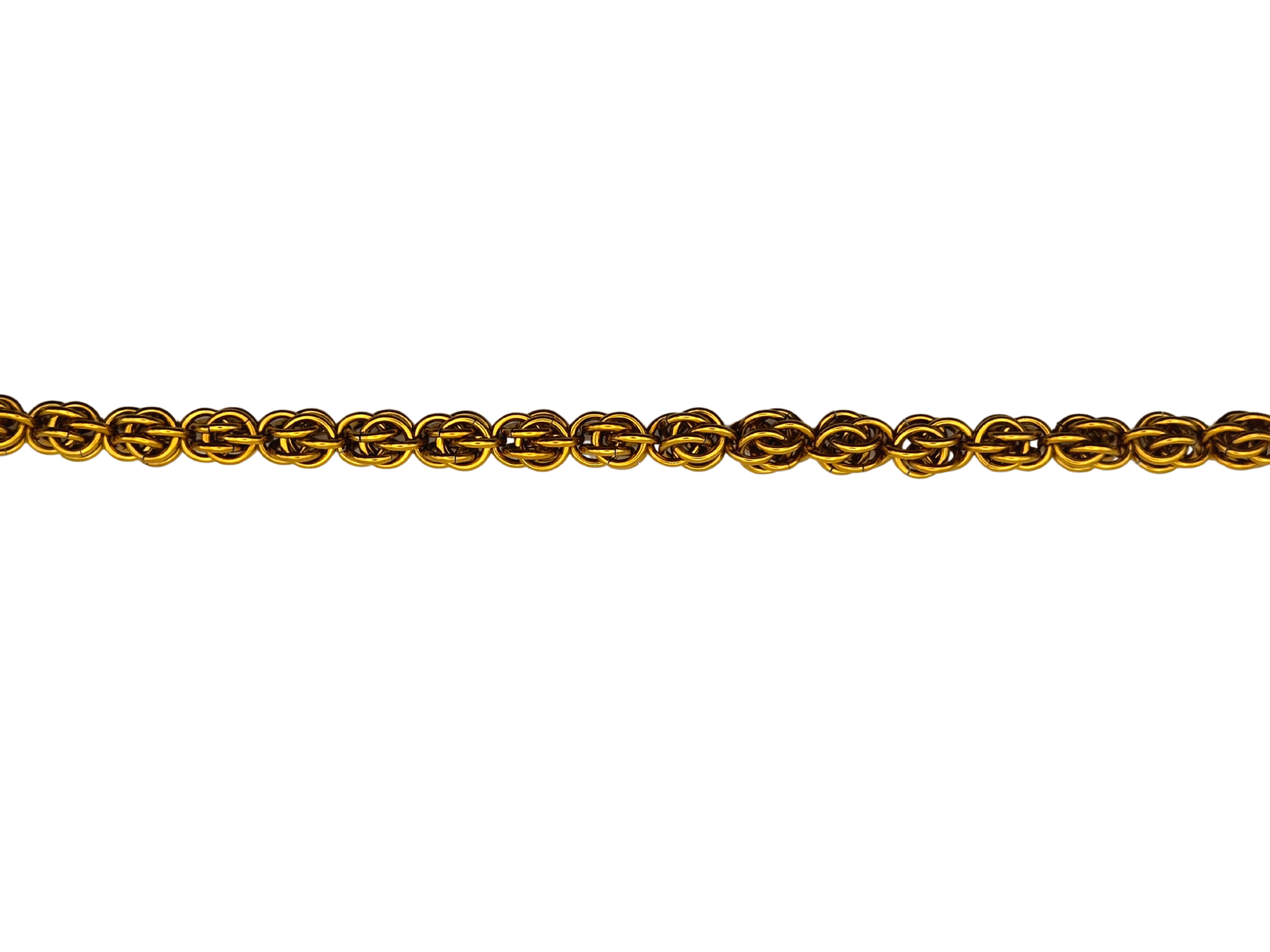 Gold sweet pea bracelet